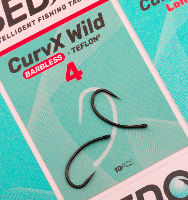 Curvx Wild Barbless - Cârlig fără barbetă