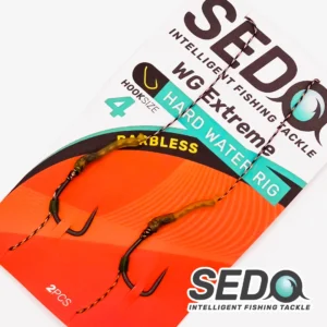 WG Extreme Barbless Hard Water - Montură Prelegată pentru boilies