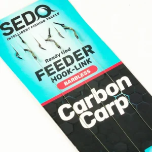 Carbon Carp Feeder Barbless - Montură prelegată pentru Feeder fără barbetă